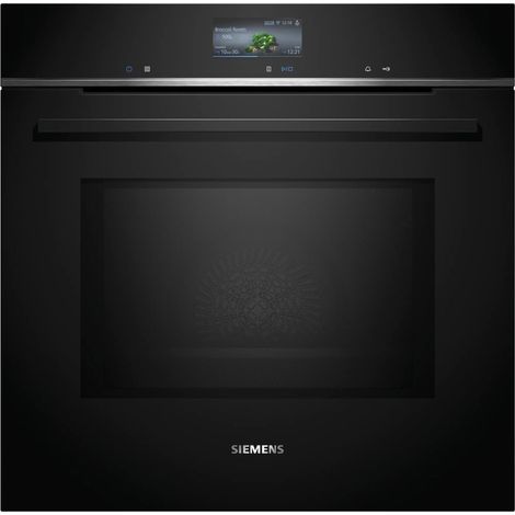 Siemens iQ700 HM736G1B1. Dimensione del forno: Media, Tipo di forno: Forno elettrico, Capacità interna forno totale: 67 L. Larghezza del compartimento: 56,8 cm, Profondità del compartimento: 55 cm,... (1/5)