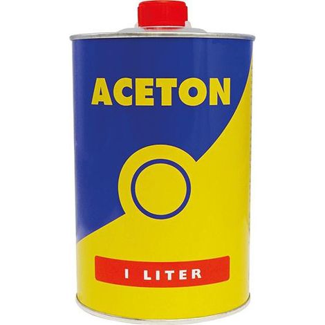 Acetona incolora para desengrasar, disolvente para granito Wilckens, lata de 1 litro (1/3)