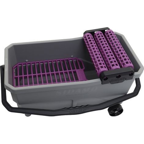 Bac de rinçage 18 L DUOBAC 18P pour nettoyage de joints de carrelage sur grandes surfaces SIDAMO - 11255070