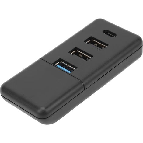 Hub USB de voiture, charge rapide, transfert de données, 4 en 1, station d'accueil pour boîte à gants, remplacement pour Tesla Model Y 3 (1/5)