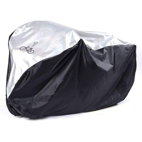Housse imperméable pour vélos (1/2 vélo), idéale pour le rangement extérieur en hiver, par temps froid, pluie et neige. Protection contre la poussière, la saleté et les UV.-AquaForge (1/5)