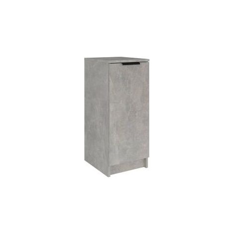 Armoire à chaussures Gris béton 30x35x70 Bois d'ingénierie (1/5)