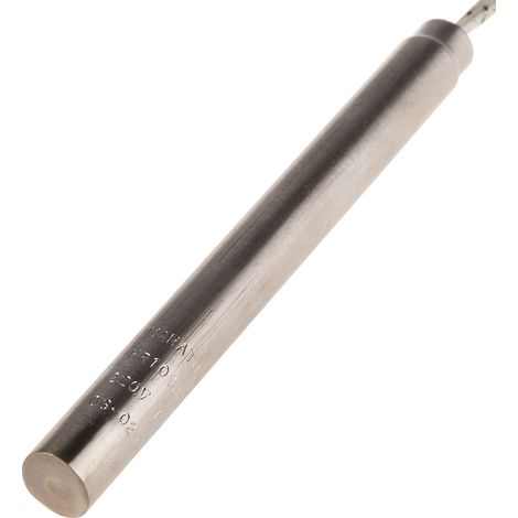 Élément chauffant RS PRO, 100mm, 150 W, 220 V ( Prix pour 1 )