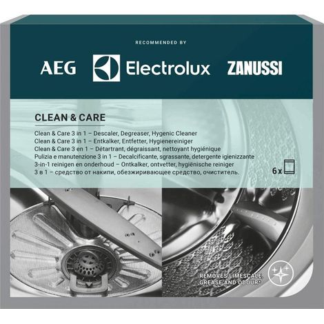 Desincrustante, desengrasante, limpiador higiénico (6 bolsas x 50g) 902979918, 9029803823 ELECTROLUX