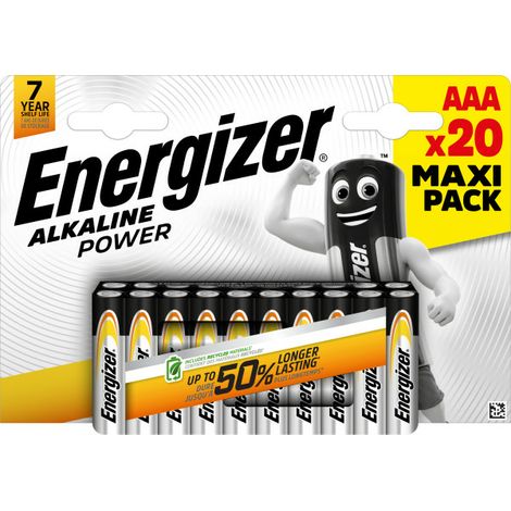 Pila Alcalina Alkaline Power LR03 (AAA) Blister 20 unidades (1/2)