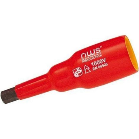 NWS VASO 1/2 PULGADASCON PUNTA HEXAGONAL TAMANO CABEZA HEXAGONAL (mm) 6