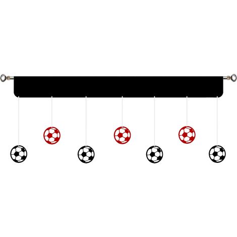 Pannello per tende per giocatori di calcio, cartelli, palloni da calcio per ragazzi 200