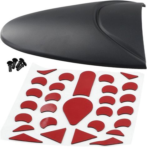 Color: Black Material: Plastic Motorcycle mudguard, modified rear mudguard for motorcycles.--BIEMMEDUE (1/5)