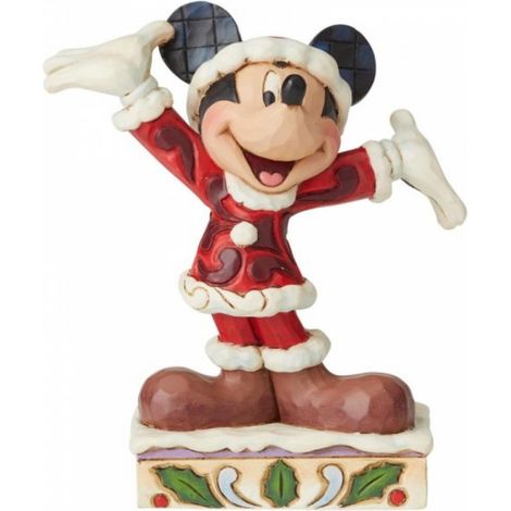 Statuette de Collection Christmas Mickey