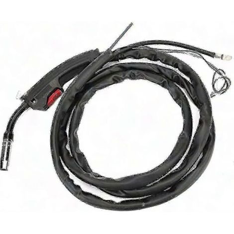 Torche de soudage MIG 14AK Mb14 CO2, assemblage protecteur 2 mètres, pièce de rechange compatible Mig130, fil 0,81,2 mm - YS-HAO GX20241211560 (1/5)