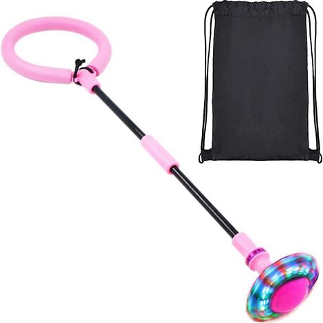 Balle à sauter pour enfants avec sac à dos, balle de sport pliable pour les chevilles, jeu de corde à sauter colorée et lumineuse pour brûler les graisses, pour enfants, garçons et filles. (1/5)