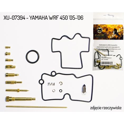 Kit de reparación de carburador Psychic para Yamaha WR 450 '05-'06 (26-1267) (PARA 1 carburador) (1/2)