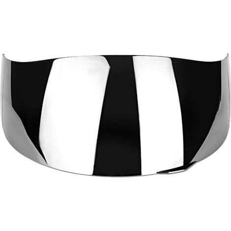 Visière moto complète pour casque AGV K1/K3/SV/K5 – finition argentée, protection anti-vent et UV, compatible avec modèles full face (1/5)