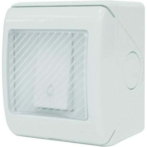 Interrupteur Extérieur Étanche Poussoir Bouton Électrique pour Usage Intérieur et Extérieur Ortviai (1/4)