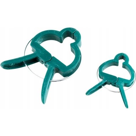 Clips pour plantes, 2 tailles, 20 pièces (1/4)