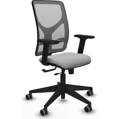 Silla de oficina piqueras y crespo Motilla gris cómoda ajustable (1/2)
