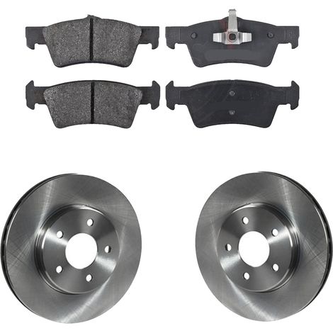 KIT FRENI POSTERIORI compatibile con VW TOUAREG (7LA,7L6,7L7) - DISCHI + PASTIGLIE OEM: P 85 068 , P 85 163 / 17502 /SOSTITUZIONE DIRETTA/BASSA POLVERE/SILENZIOSO (1/5)