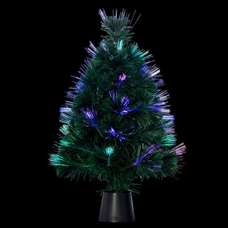 Paris Prix - Décoration Lumineuse arbre Budapest 45cm Vert