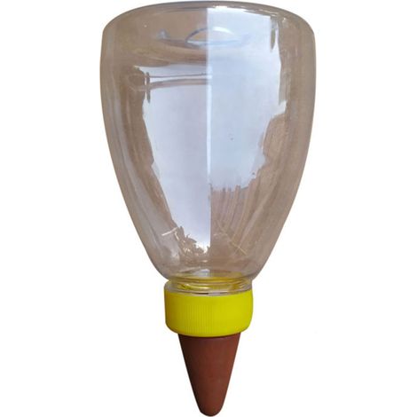 Arroseur automatique pour plantes d'intérieur et d'extérieur, en verre et en forme d'ours. (1/3)