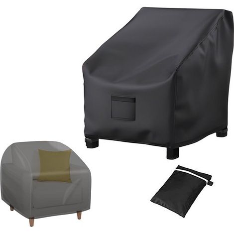 Funda para sillas de jardín, Funda protectora impermeable para sillas, Funda impermeable para sillas, balcón o terraza (1/5)