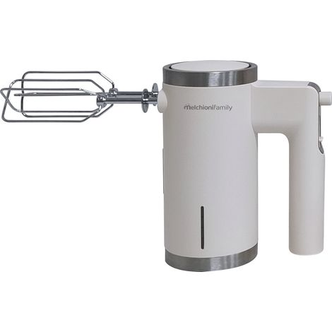 Melchioni 118420040 Mixer Handmixer 150 W Edelstahl, Weiß