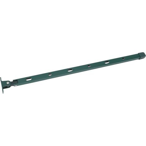Rosvola Kit de barre d'ouverture manuelle d'aération de toit en aluminium robuste pour fenêtre de serre avec 6 vis 15,35 pouces vert (1/5)