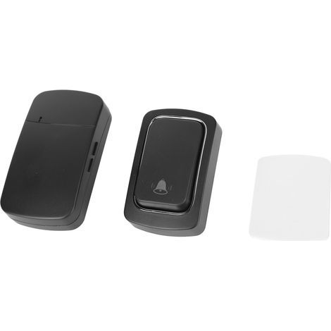 Timbre Ding Dong, timbre inalámbrico exterior autoalimentado, timbre automático para el hogar, edificio de oficinas, villa. (1/5)
