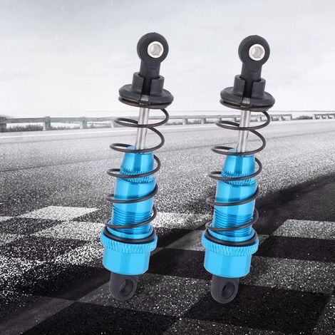 Amortisseur réglable en aluminium pour RC Tamiya CC01 1/10 - Bleu, pièce de rechange véhicule radiocommandé (1/5)