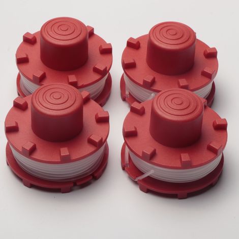 BEBUSINGOTO 4 piezas de hilo de carrete para Einhell GE-CT 36/30 Li E SOLO AGILLO 36/255 BL AGILLO 18/200 3405096 Repuestos Recortadora (1/5)