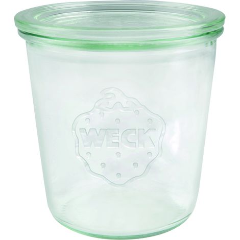 Weck Sturzglas 500 ml, Einmach Glas mit Deckel zum Einkochen 6 Stück (1/3)