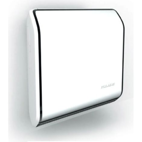 Termoconvettore a parete stufa a gas metano potenza 5 kW per riscaldamento colore bianco - Italkero