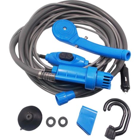 Ensemble de douche de voiture générique DC12V 36W pour le jardinage, la plage et le nettoyage des animaux domestiques (1/4)
