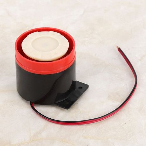 1 Avertisseur de recul, Alarme sonore 105db, Buzzer 12V ABS, Montage universel véhicule (1/5)