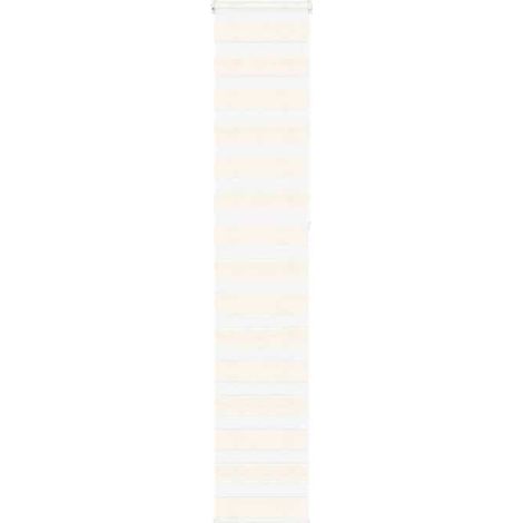 Store zèbre - Zèbre - Beige marbré - Polyester - Largeur tissu 45,9 cm (1/5)