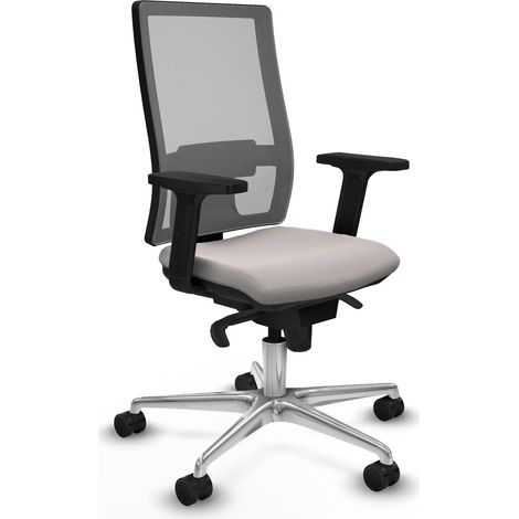 Sedia ergonomica piqueras y crespo Horna grigio braccioli regolabili schienale inclinabile