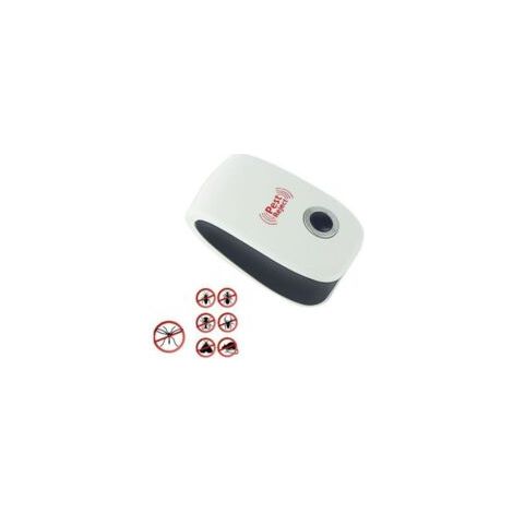 Repelente electrónico ultrasónico para ratones, mosquitos, murciélagos y cucarachas, con luz azul corta, calibre europeo 2, a la venta - Crezuo