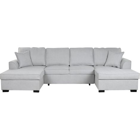 Sofa Cama Poliester 298X154X92 Gris (1/5)