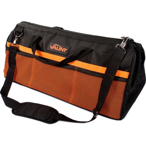 Vaunt Heavy Duty Tear Resistant Nylon Hard Bottom Canvas Tool Bag 24 Inch (1/4)