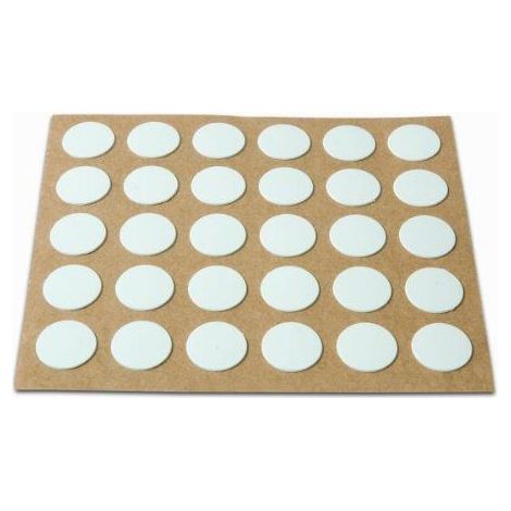 Brinox B77900B-Blister 30 Vis Couvre Enjoliveur Blanc 13 Mm (1/2)