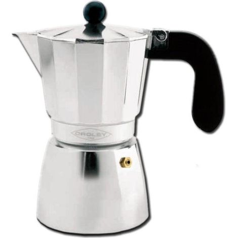 OROLEY oroley cafetera aluminio alu   6 tazas  215030300 , oroley cafetera aluminio alu   6 tazas  215030300
