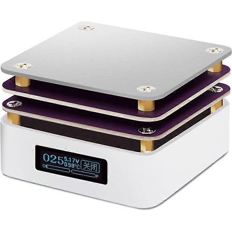 Station de soudage numérique PD65W Mini plaque chauffante pour le préchauffage et la retouche de circuits imprimés et de cartes SMD. (1/5)