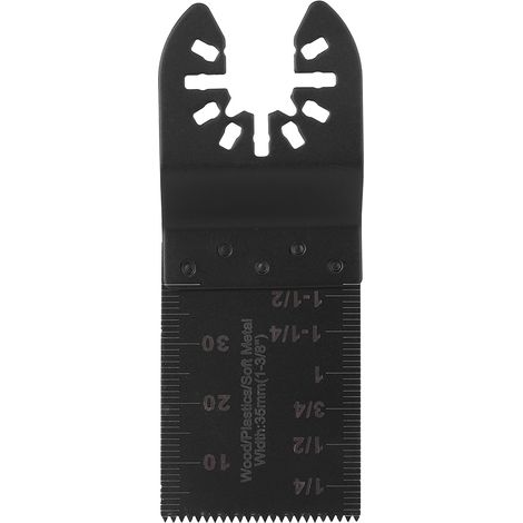 Ensemble de 14 lames de scie oscillantes multi-usages avec système de changement rapide - accessoires pour le travail du bois à faire soi-même (1/5)