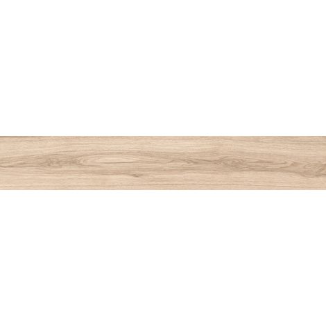Mexen Hirera Grès beige émaillé rectifié G1, carreau effet bois pour sol et mur 120 x 20 cm, mat - TL611-120-020-01 (1/3)
