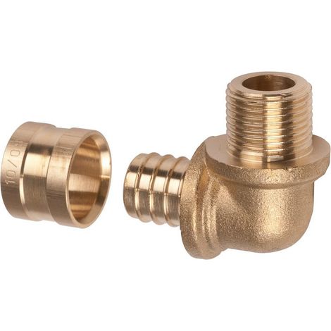 Gomito PER a scorrimento - Maschio Fisso 12x17 - Ø16