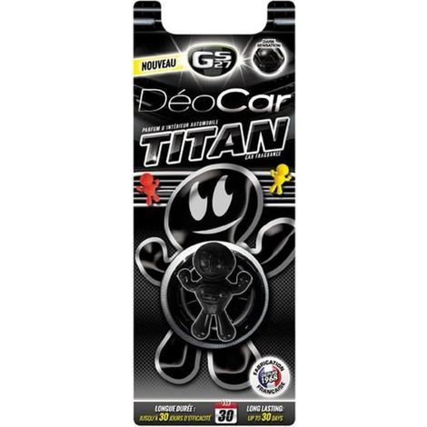 Désodorisant voiture déocar titan, dark sensation - GS27 (1/3)
