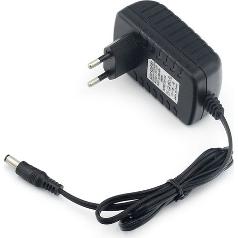 Adaptateur secteur universel AC 100-240V DC 12V 2A pour rubans LED et caméras de vidéosurveillance (1/5)