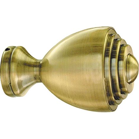 RIEL CHYC terminal zirconio 28 mm. copa bronce / viejo , Terminal  zirconio - Medida: 28 mm. - Modelo: copa.- Acabado: bronce viejo.- Ideal para complementa