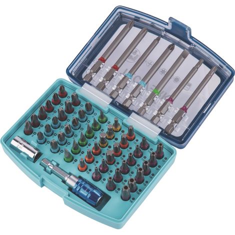 Juego  de  puntas  57  piezas  -  Planas/PH/PZD/TX/TX-BO/Allen  TECWERK (1/5)