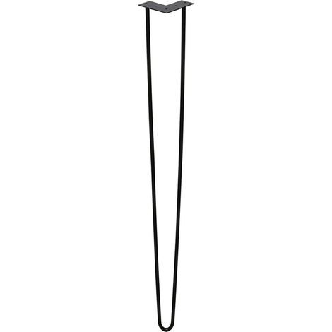 4x gambe a perno Gambe da tavolo pesanti Gambe a perno intercambiabili 2 staffe-72cm (1/5)