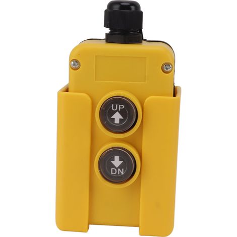 Télécommande pour benne basculante 12 V CC, 4 fils, 3 fils, interrupteur de commande de montée/descente pour plateforme élévatrice de grue (1/5)